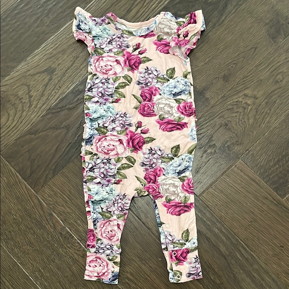 Posh Peanut Floral Baby Outfit